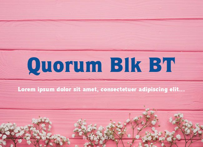 Quorum Blk BT example